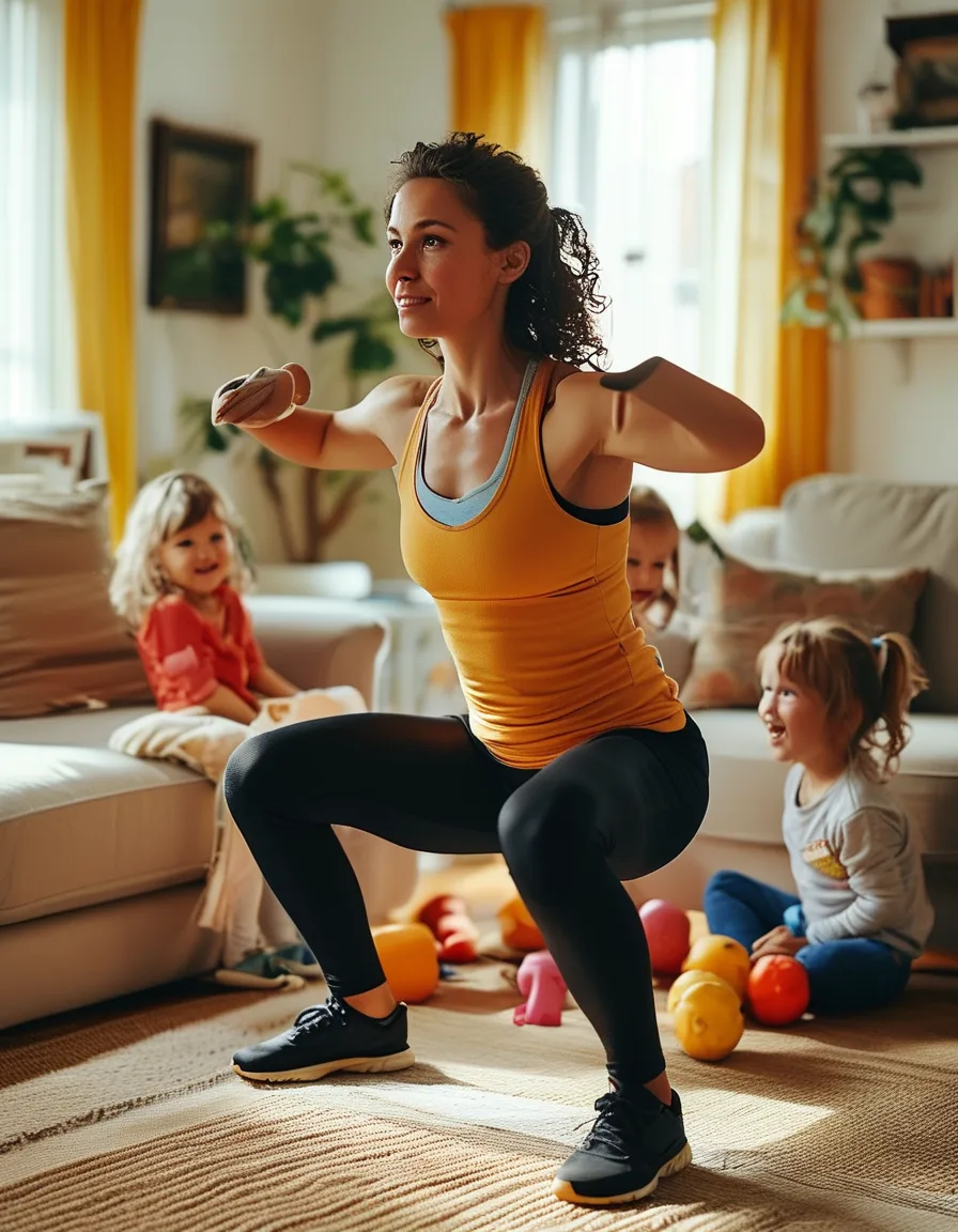 Working Out With Kids Underfoot: The Home Training That Survives Family Life